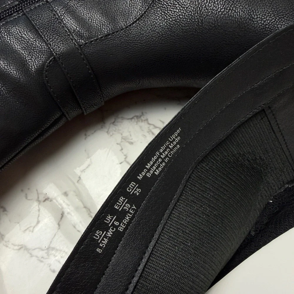 Women's LifeStride Berkley Black Boots US Size 8,5